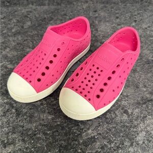 Native Kids Pink Slip-On Shoes